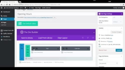 Divi Page Builder